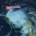 Tempête Laura : la Guadeloupe en vigilance orange pour fortes pluies et orages