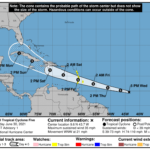 Potential Tropical Cyclone Five Graphics