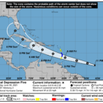 Tropical Depression Five Graphics
