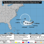 Tropical Depression Eight Graphics