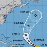 L’ouragan Sam devrait passer au nord-est de l'arc antillais entre mercredi et jeudi...houle prévue en Guadeloupe et Martinique
