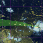 Vigilance jaune déclenchée en Guadeloupe à l'approche de la tempête Bret