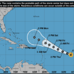 L'ouragan Lee prévu au large des Petites Antilles en fin de semaine