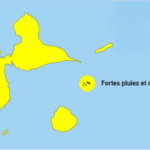 La Guadeloupe placée en Vigilance Jaune pour Fortes pluies et orages