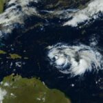 La tempête tropicale Rina dans le sillon de Philippe, la Martinique est toujours en vigilance jaune