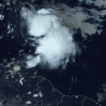 En vigilance Rouge la Guadeloupe est progressivement enveloppée par les effets de l'Ouragan Tammy