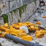 La barrage anti-sargasse de Capesterre de Marie-Galante ne sera remis en place  qu'après la saison cyclonique